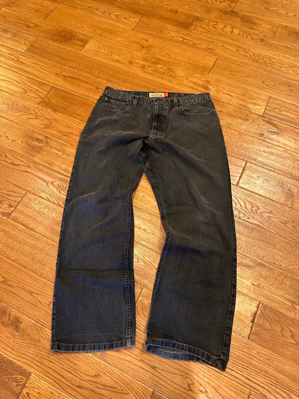 Old Navy Men's Black Straight Jeans